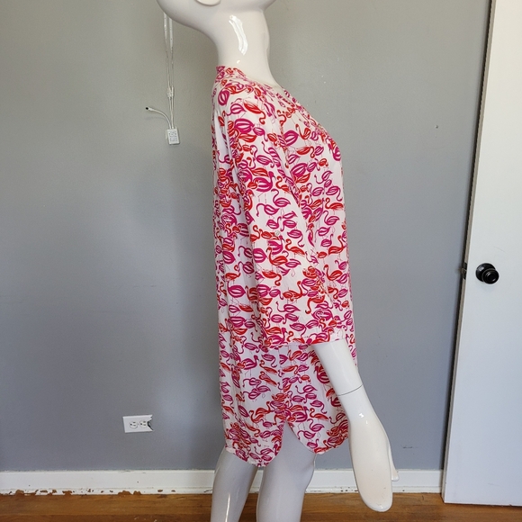 Josie Natori Flamenco Sleepshirt, VGUC, Size XL - Picture 3 of 9